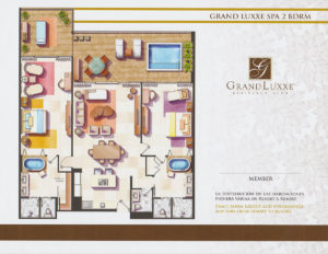 Grand Luxxe 2 BR Spa Tower Floor Plan