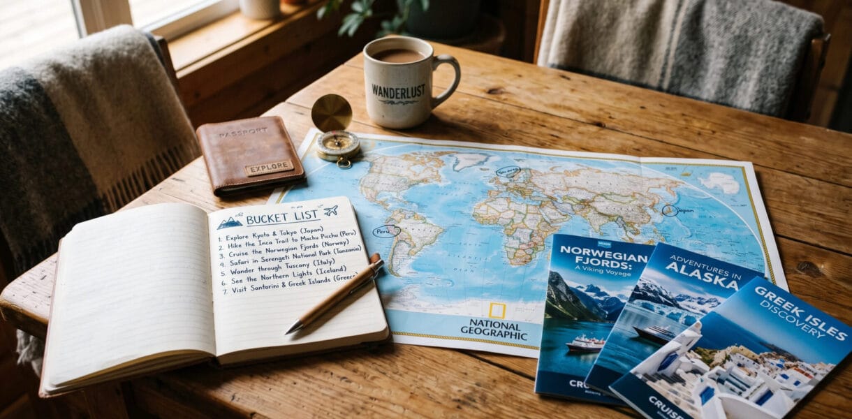 how to plan a cruise itinerary