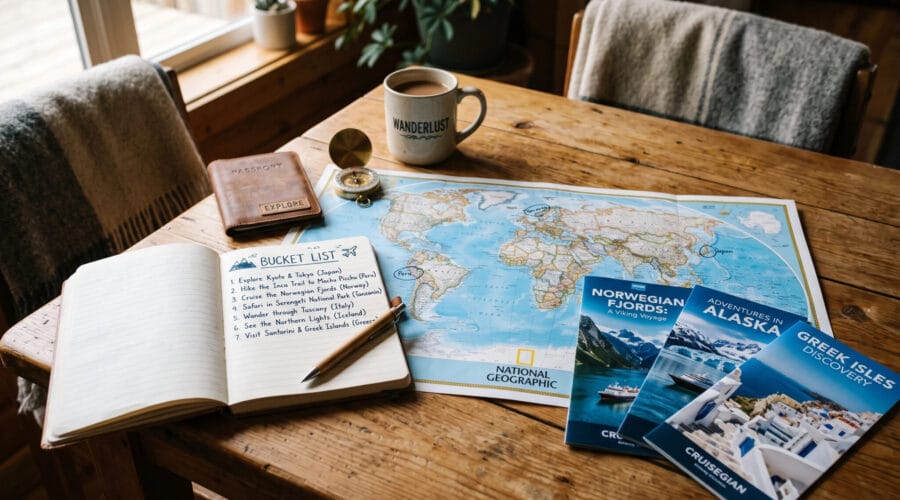 how to plan a cruise itinerary