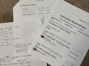 Determining real cruise costs sometimes requires reviewing past cruises.